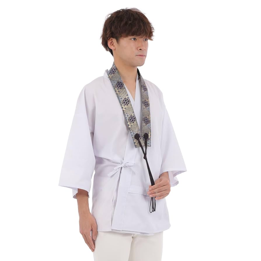 Amazon｜輪袈裟 亀甲柄 青 袈裟 けさ お遍路用品 お遍路グッズ